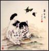 Asian Cats & Kittens Paintings Art