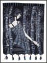 Ethnic Woman of South China Batik Wall Hanging