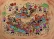 Boat Parade - Chinese Folk Art Painting