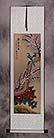 Sparrows and Plum Blossoms Welcoming The Spring Wall Scroll