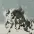 Chinese Horses in the Snow Painting