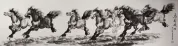 Horses Mean Success - Chinese Painting