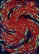 Swirling Fish - Folk Art Painting