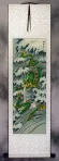 Two Green Dragons - Wall Scroll