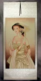 Beautiful Woman - Contemporary Chinese Art Wall Scroll