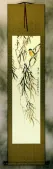 Summer Wishes - Bird and Flower Wall Scroll