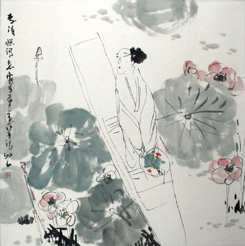 Poetic Feeling - Chinese Painting